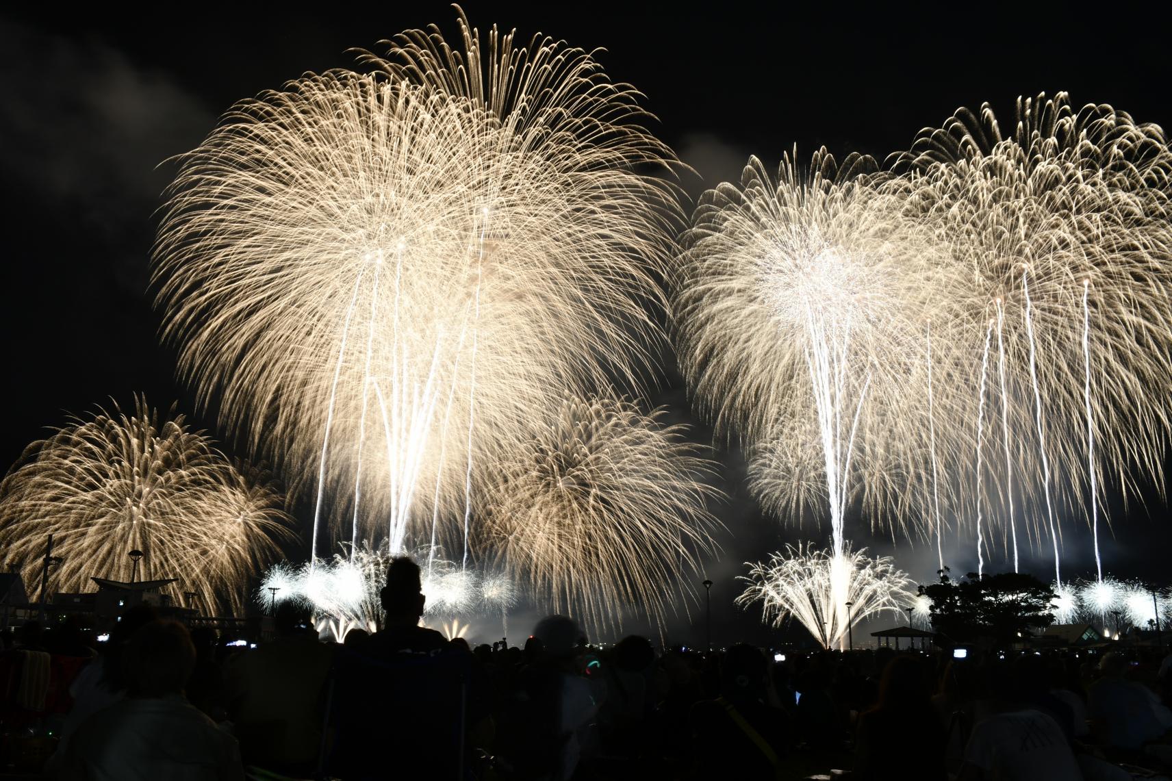 今年的「鹿兒島錦江灣夏夜大花火大會」-4