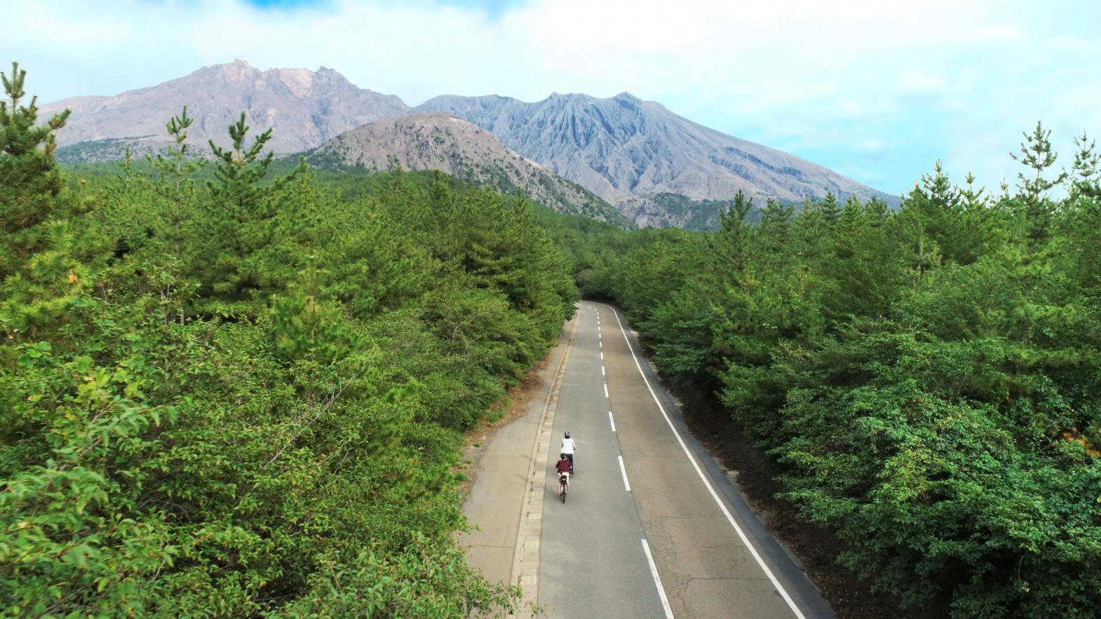 夏空の下、サイクリングで桜島を駆け抜けろ！-2