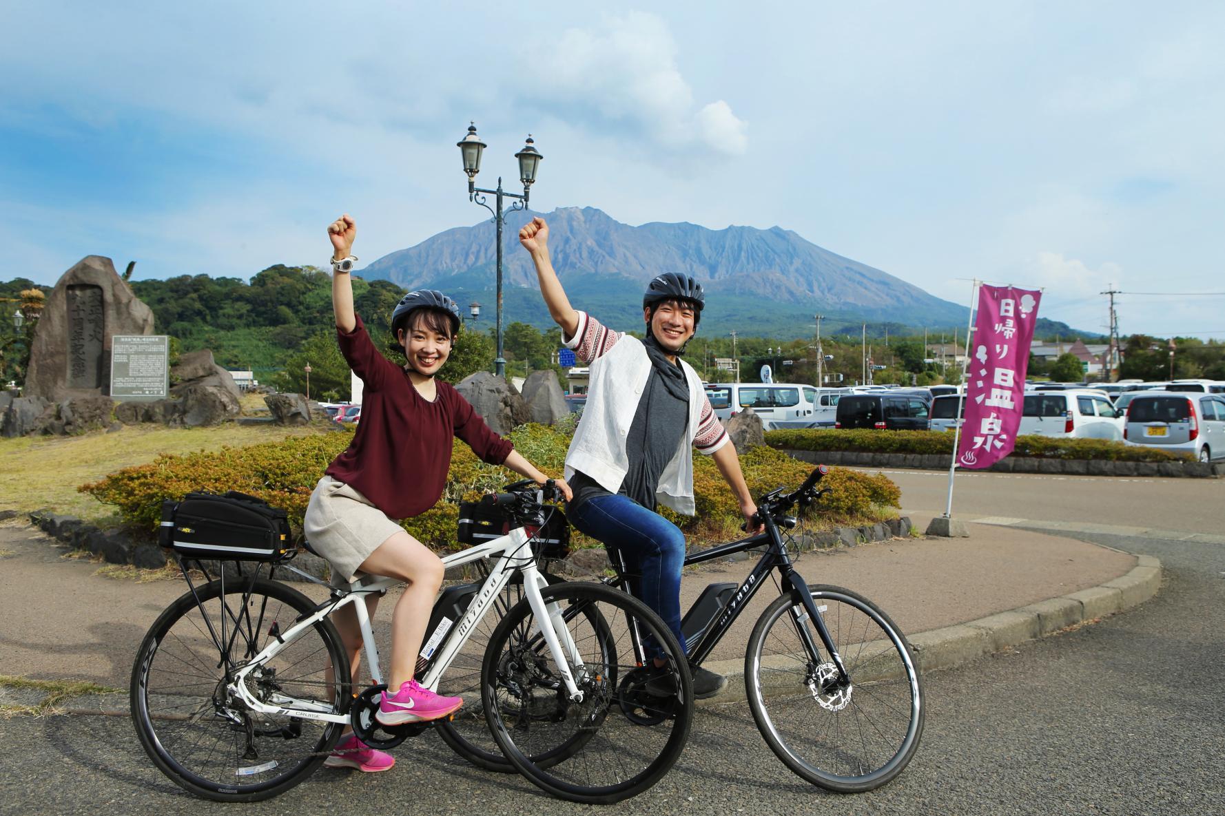 夏空の下、サイクリングで桜島を駆け抜けろ！-0