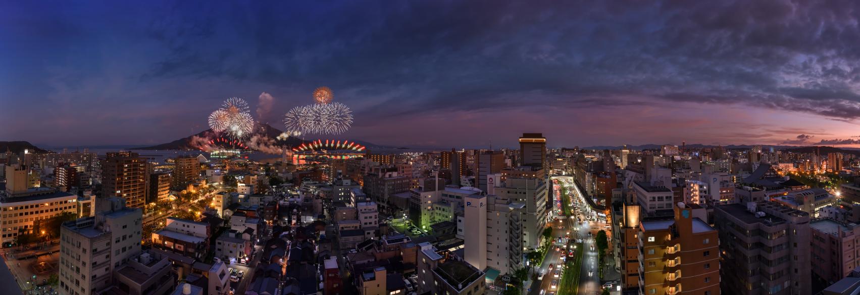 點燃鹿兒島夏夜的萬紫千紅！享受九州最大等級的煙火大會-1